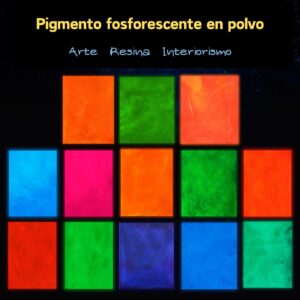 Pigmento Fosforescente en Polvo 10g Arte Uña Resina Uv Epoxi
