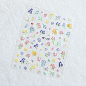 Combo x3 Stickers Encapsular En Resina Flores Mariposas Animales Marinos - Image 5