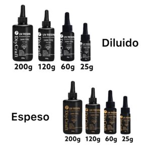 Resina UV Ultravioleta Diluida Espesa Joyeria Diy - Image 2