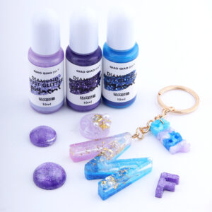 Combo x3 Pigmento Líquido Efecto Diamonde Glitter Resina UV Epoxi
