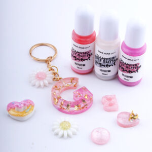 Combo x3 Pigmento Líquido Efecto Diamonde Glitter Resina UV Epoxi - Image 3