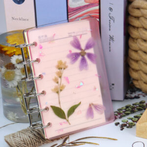 Molde Silicona Cuaderno Con Argollas Doradas Resina Uv Epoxi - Image 4