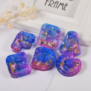 Molde Silicona Letras Shaker Con Placas Resina Uv Epoxi - Image 10