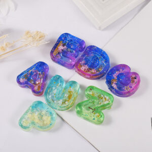Molde Silicona Letras Shaker Con Placas Resina Uv Epoxi - Image 9