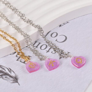 Combo x2 Molde Silicona Letras Números Dije Colgante Resina UV Epoxi - Image 5