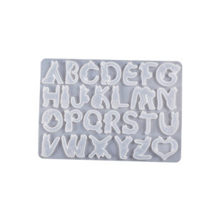 Molde Silicona Letras Gatos Gatitos Llavero Resina Uv Epoxi - Image 2