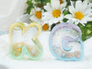 Molde Silicona Letras Shaker Con Placas Resina Uv Epoxi - Image 7