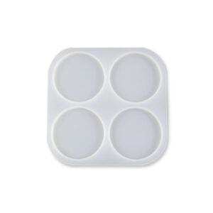 Molde Silicona Circular Soporte De Celular con Popsocket Resina Uv Epoxi - Image 3