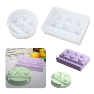 Molde Silicona Soporte Celular Mickey Resina Epoxi