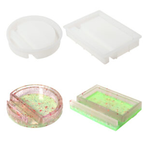 Molde Silicona Soporte Celular Hueco para Shaker Resina Epoxi - Image 2