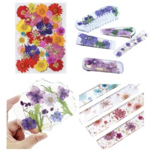 Flores Secas 35 Hojas Para Arte Resina UV Epoxi