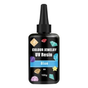 Resina UV Cristal Con Color Semitransparente 100g Dura Diluida Artesanía Joyería - Image 6