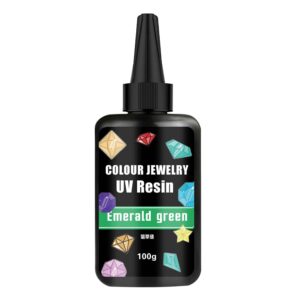 Resina UV Cristal Con Color Semitransparente 100g Dura Diluida Artesanía Joyería - Image 7