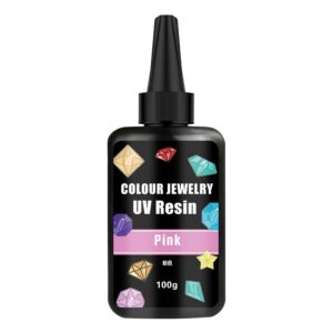 Resina UV Cristal Con Color Semitransparente 100g Dura Diluida Artesanía Joyería - Image 9
