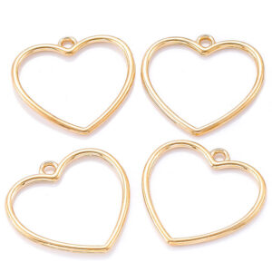 X20u Dije Marco Bisel Círculo Corazón Bijou Resina Uv Epoxi