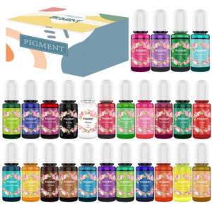 Combo X26 Pigmentos Colorantes Líquidos Semitransparente Resina Uv Epoxi
