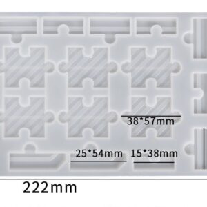 Molde de Silicona Tabla Rompecabezas Juego Ajedrez